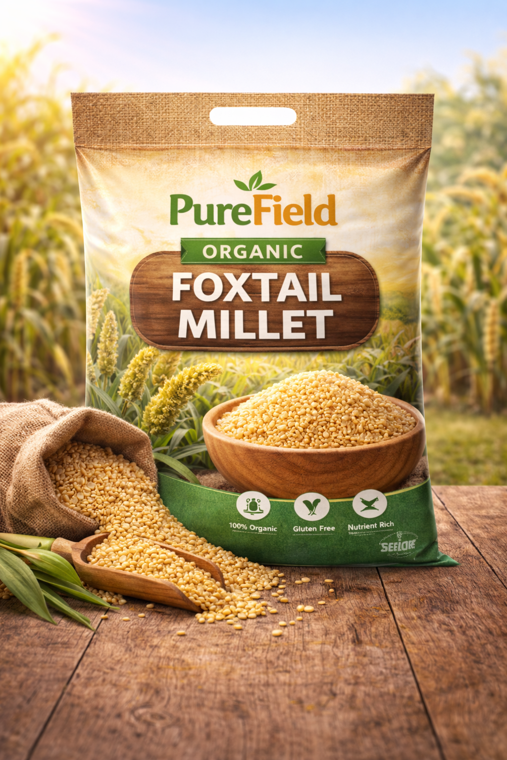 PureField Organic Foxtail Millet