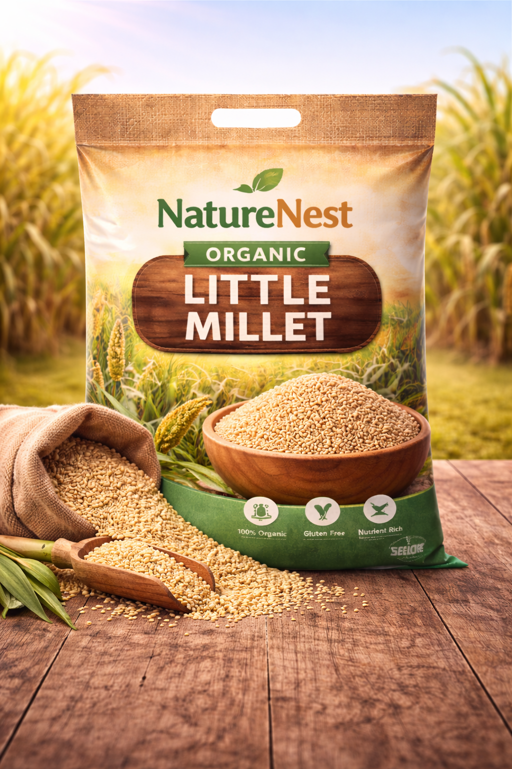NatureNest Organic Little Millet