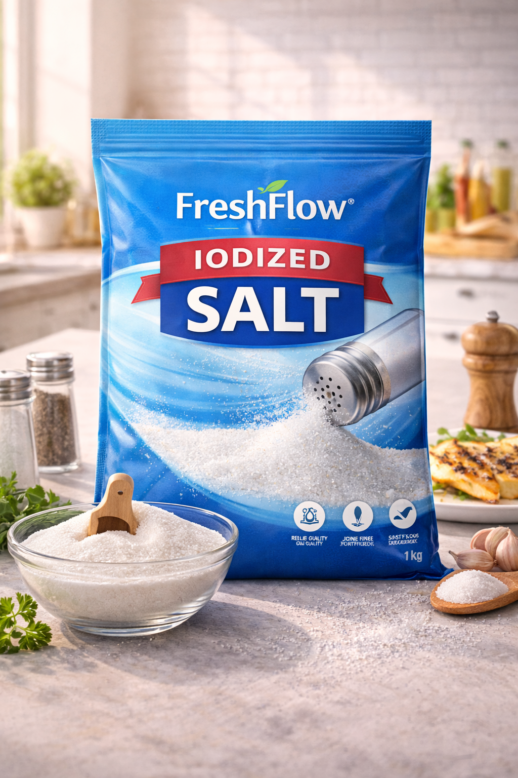 FreshFlow Iodized Salt