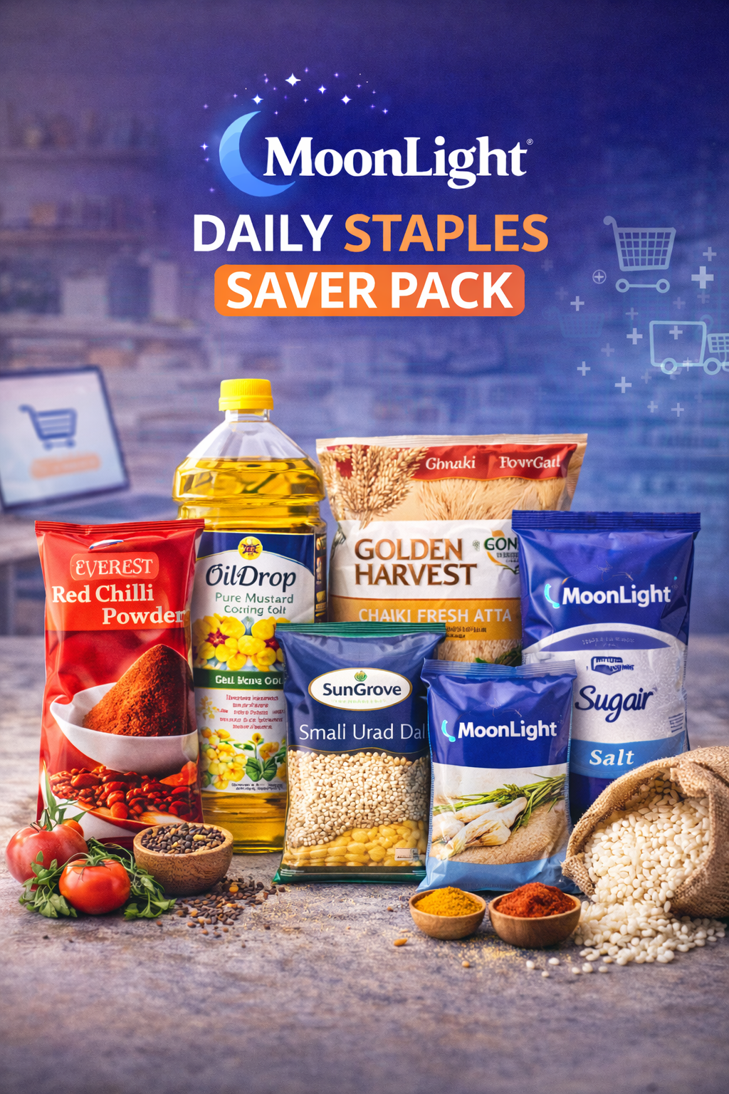 MoonLight Daily Staples Saver Pack