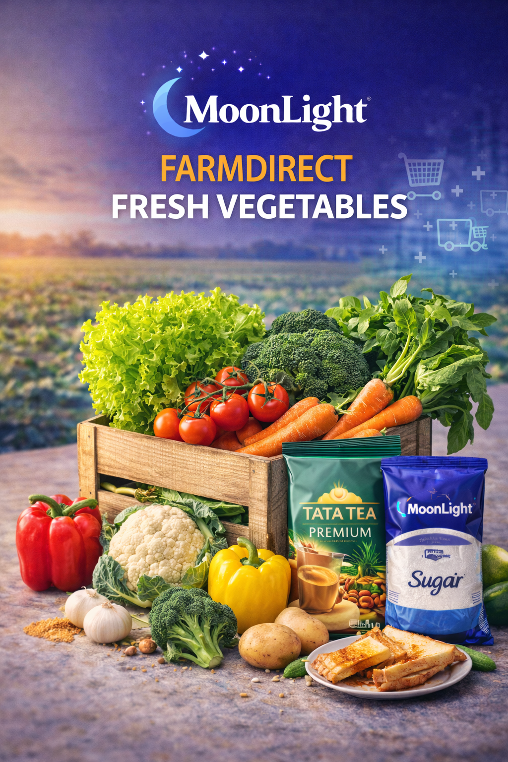 MoonLight FarmDirect Fresh Vegetables