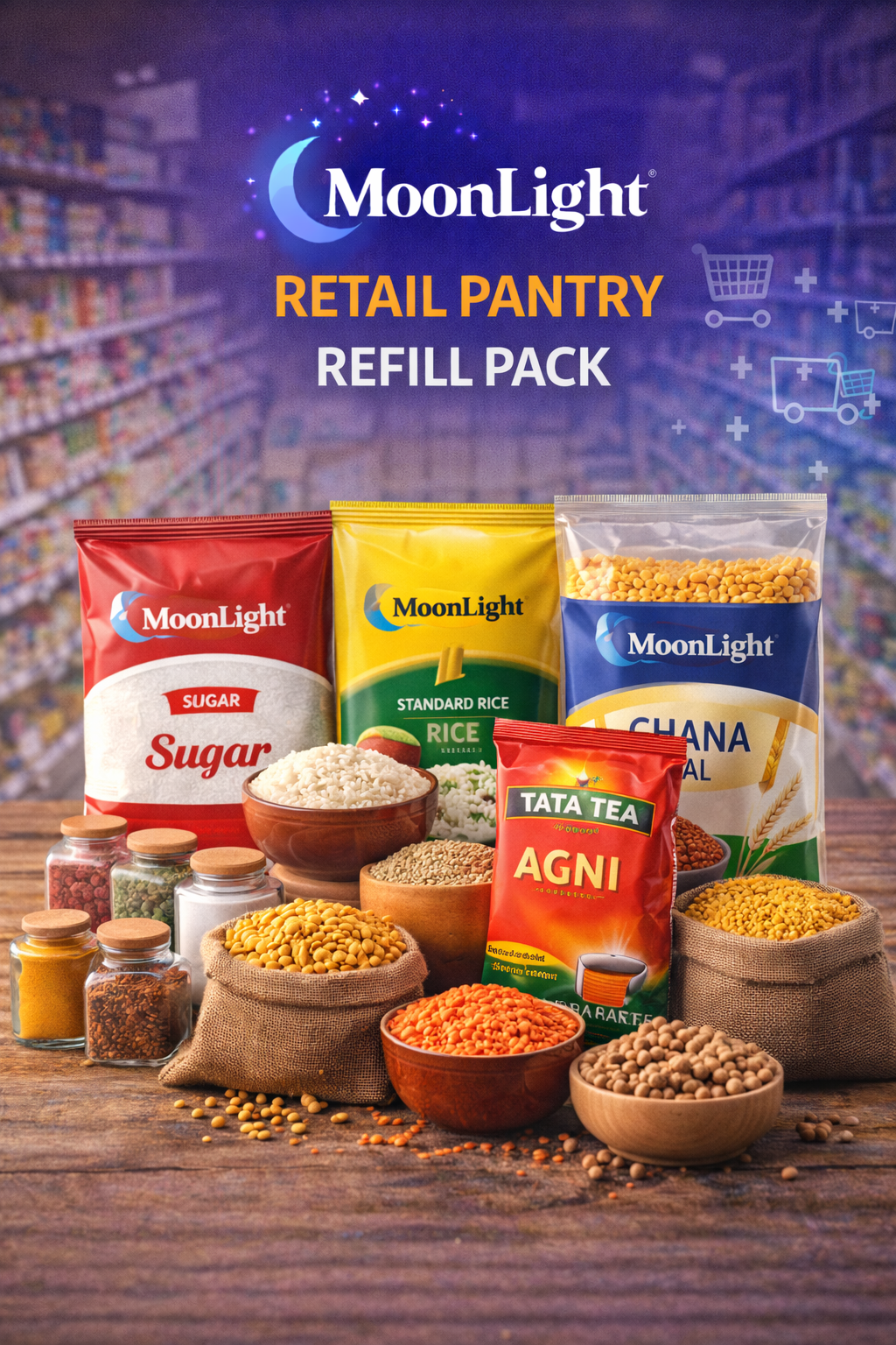 MoonLight Retail Pantry Refill Pack